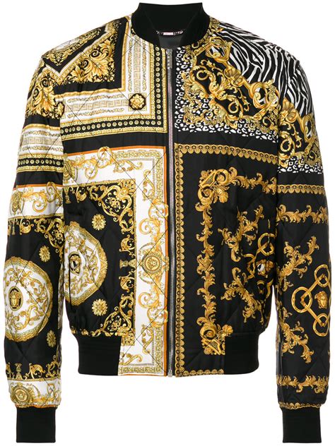 veste versace homme 2018|Men's Luxury and Designer Jackets & Coats .